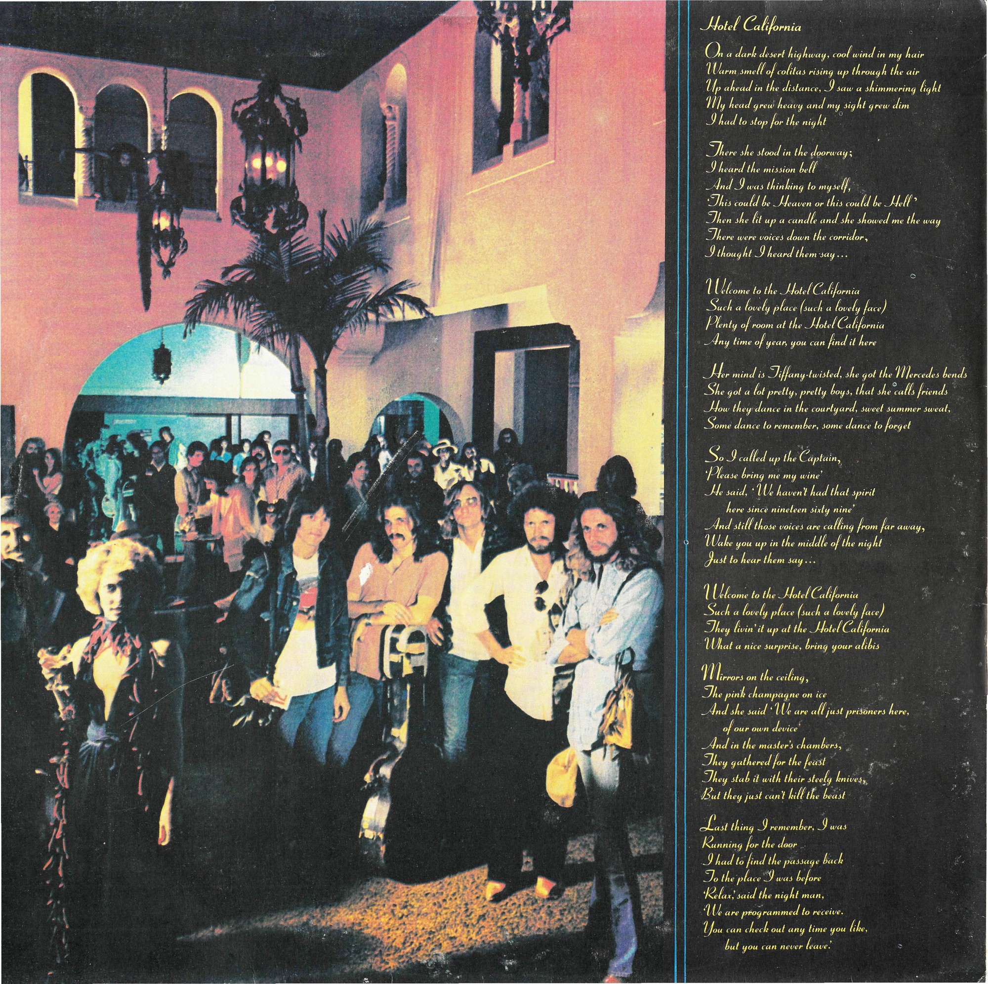 EAGLES. Hotel California