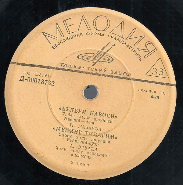 Узбекские песни