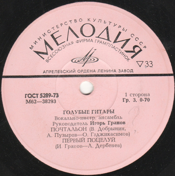 ВИА "Голубые гитары"