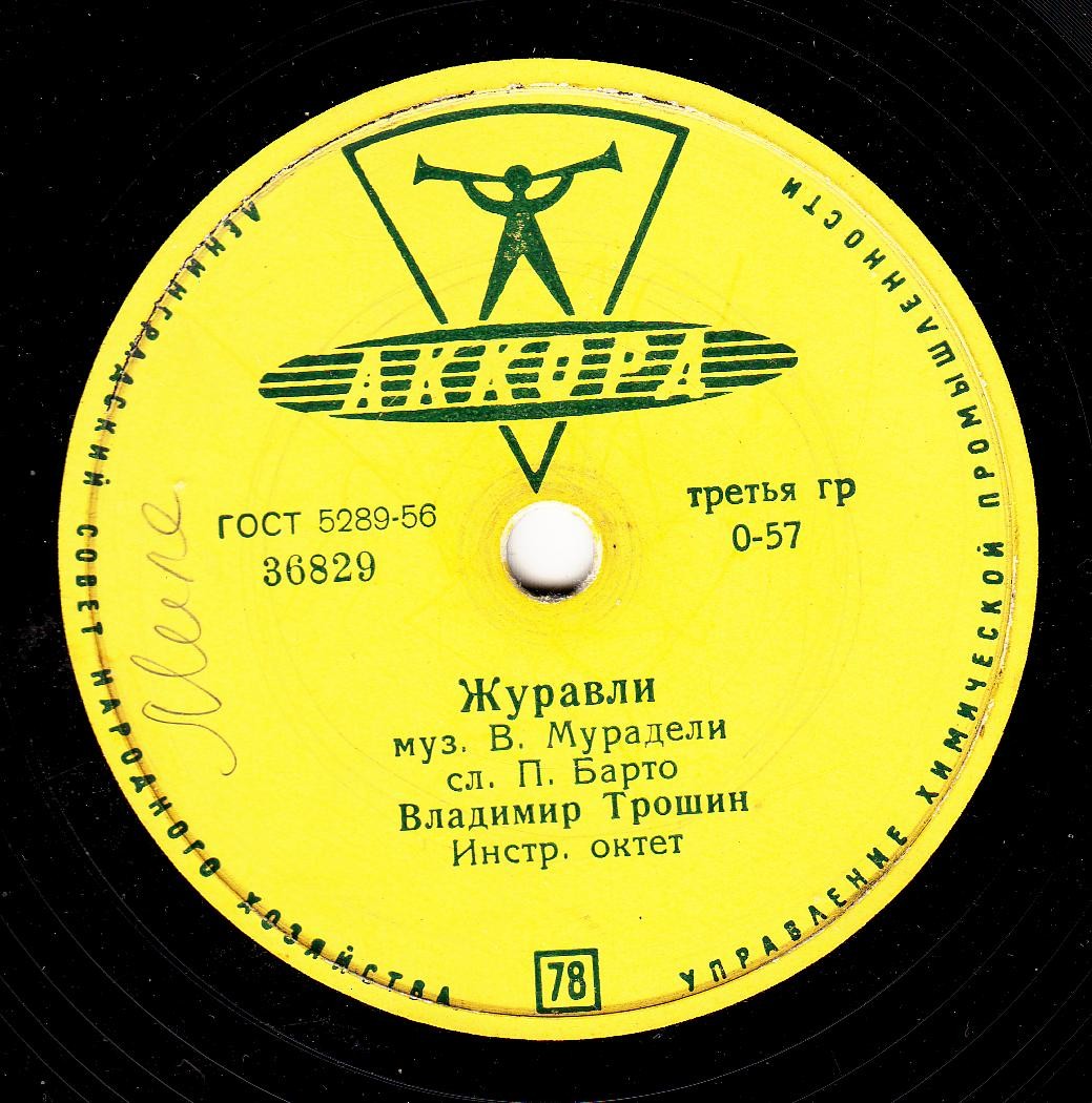 Владимир Трошин — Журавли / Есть такая любовь