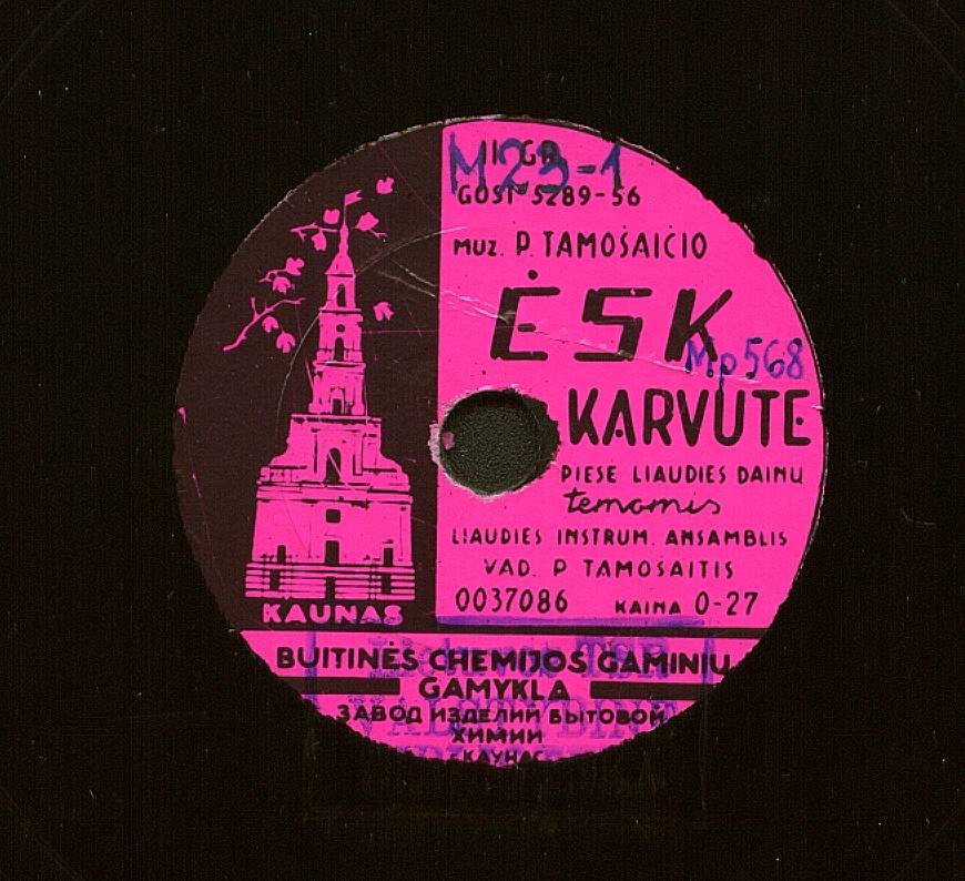 Эск, карвуте / Ишпирктувю полька