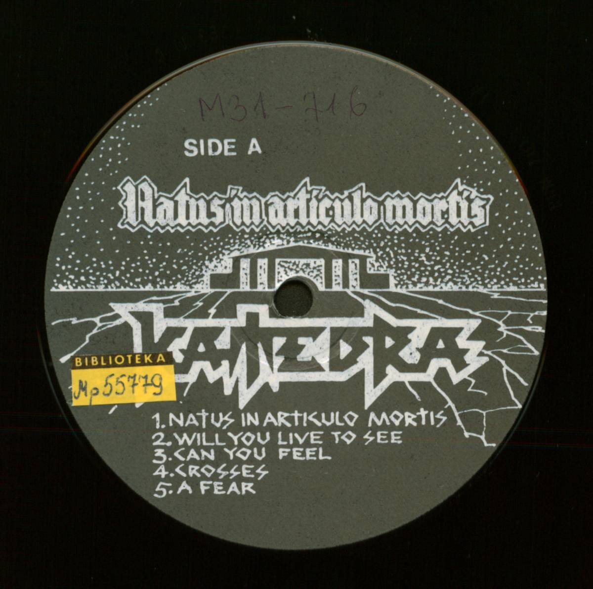 Katedra. Natus In Articulo Mortis