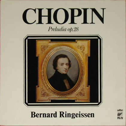 Chopin - Preludia op.28: Bernard Ringeissen  [по заказу польской фирмы WIFON, LP 040]