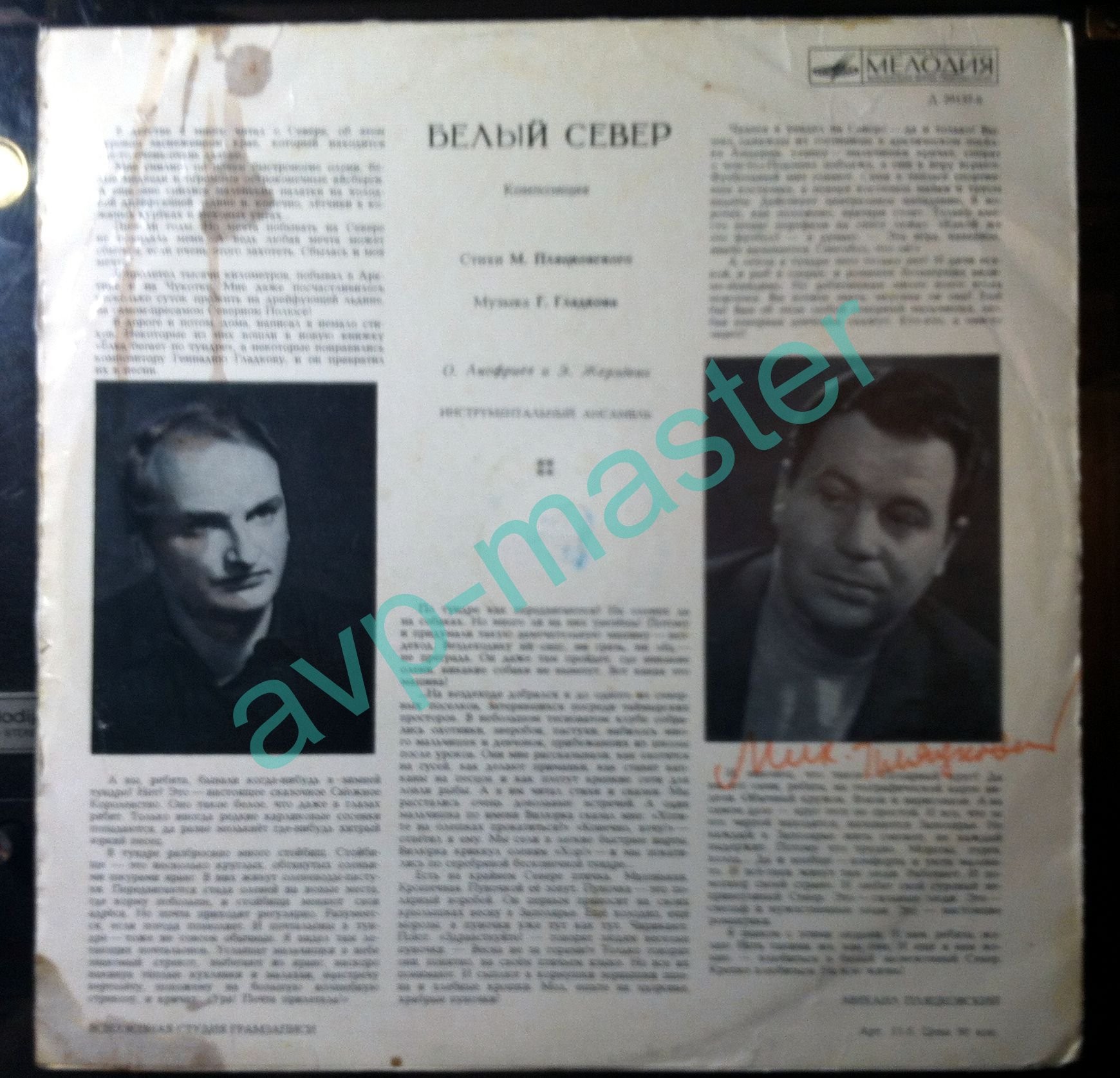 Белый север. Композиция