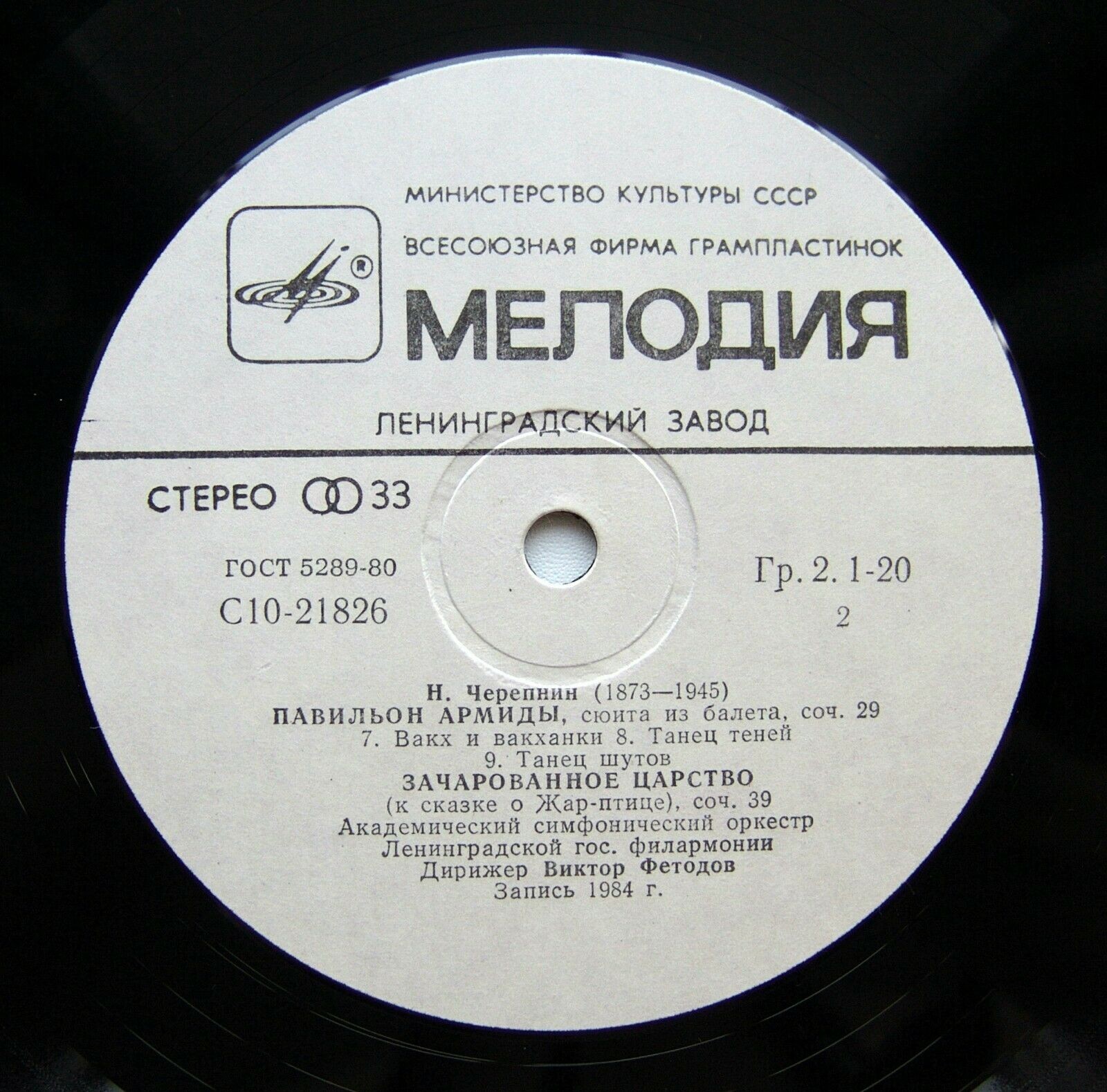 Н. ЧЕРЕПНИН (1873-1945)