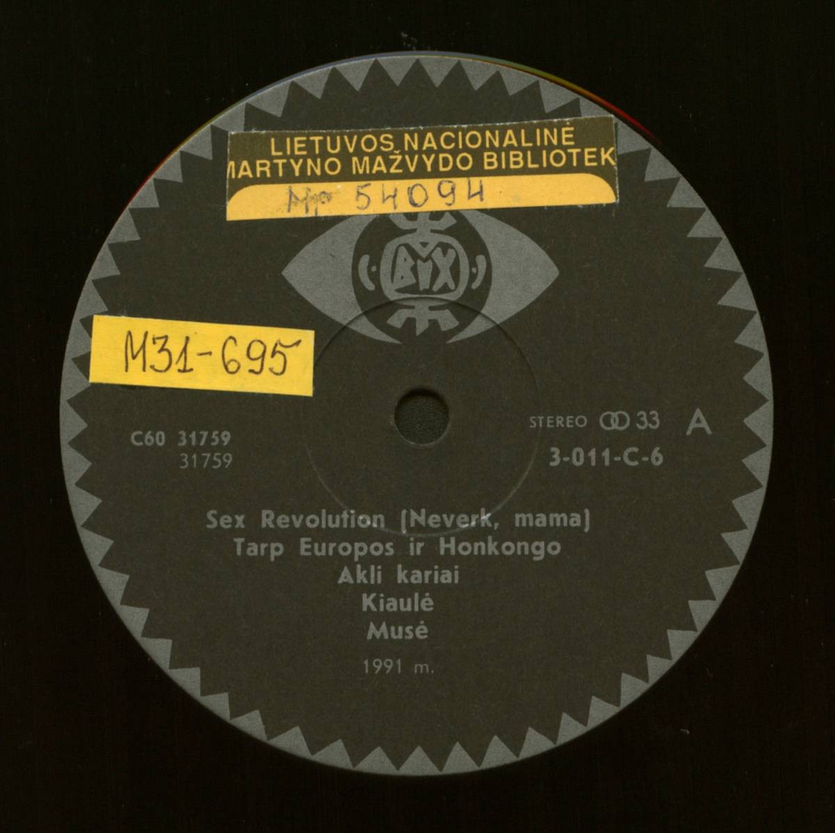 Группа «BIX». Blind Soldiers