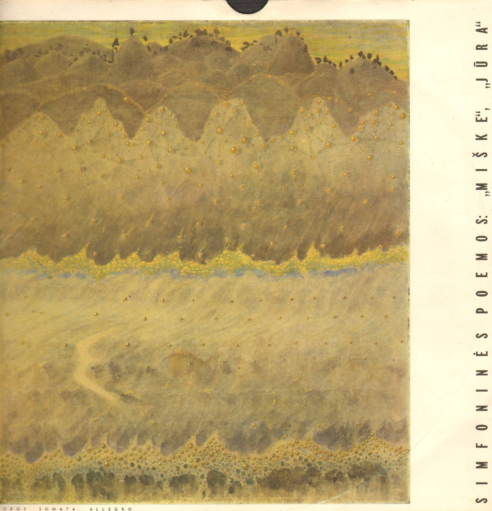 М. К. Чюрленис. Симфонические поэмы: „В лесу“,  „Море“