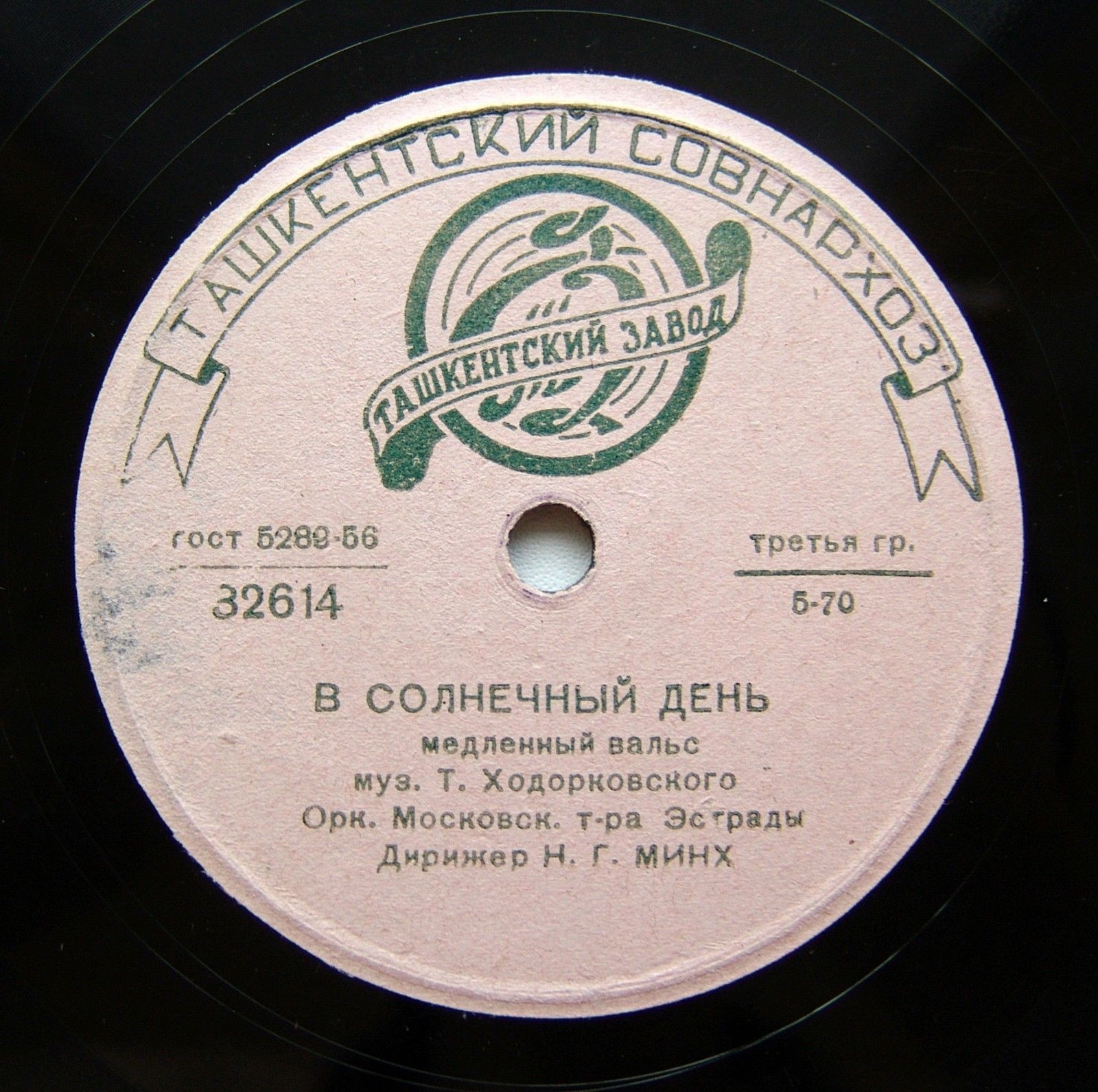 Оркестр Московского театра Эстрады, дирижер Н. Минх