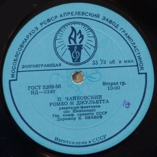 П. ЧАЙКОВСКИЙ (1840–1893): Итальянское каприччио / Ромео и Джульетта