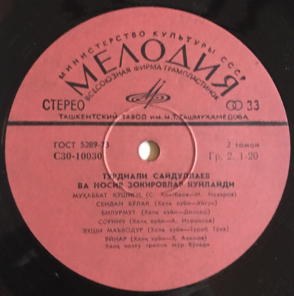 Турдиали САЙДУЛЛАЕВ