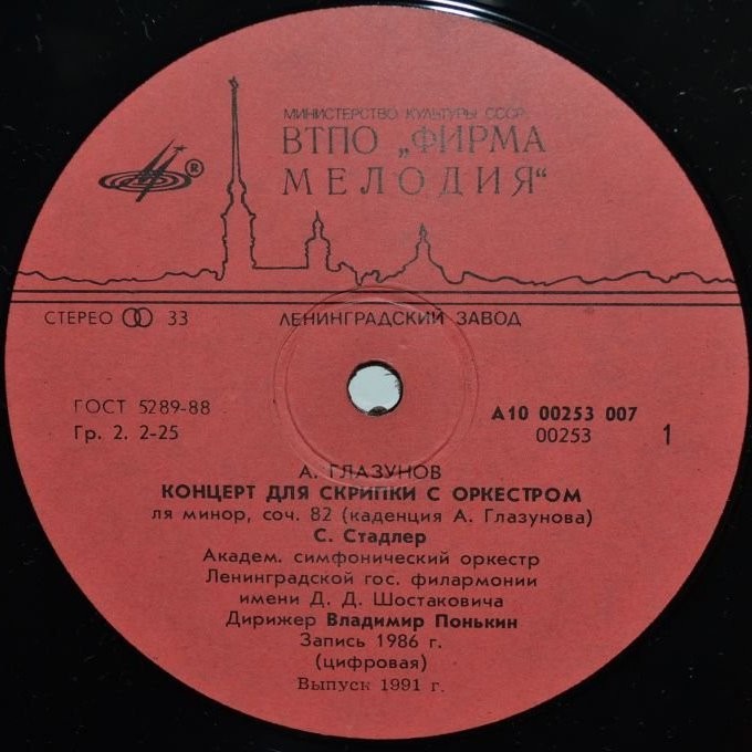 А. Глазунов, Ю. Конюс