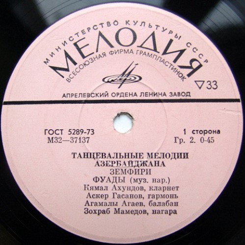 Танцевальные мелодии Азербайджана
