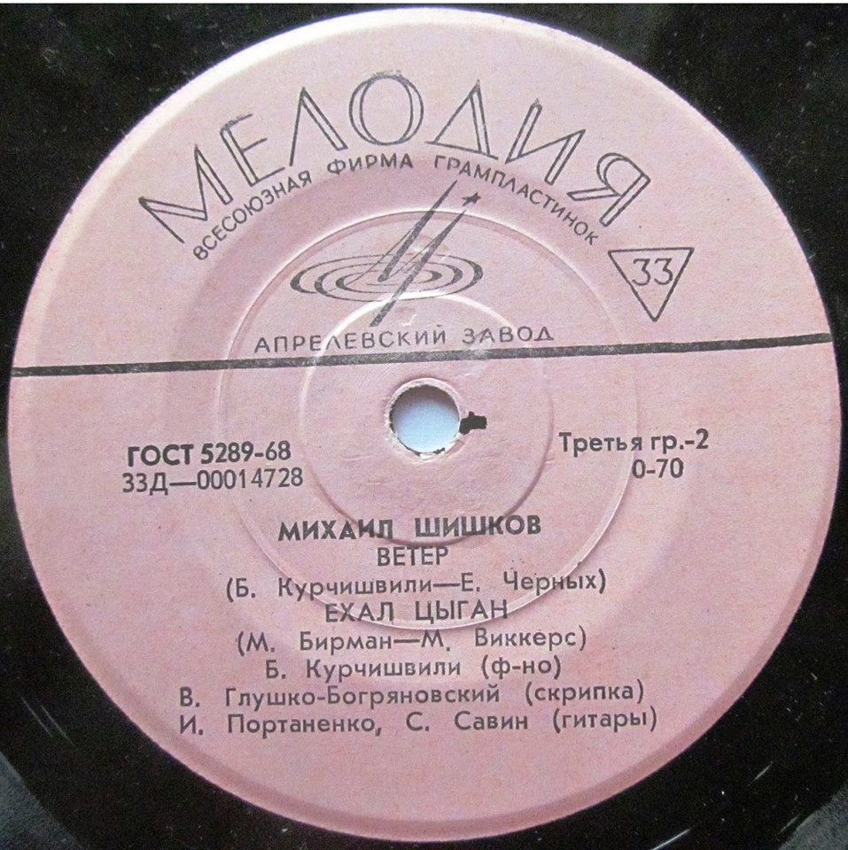 Михаил Шишков. Цыганские песни