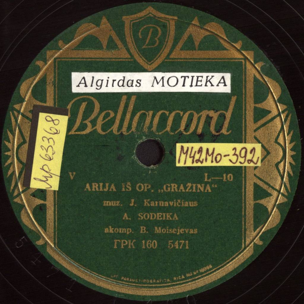 A. Sodeika / K. Petrauskas