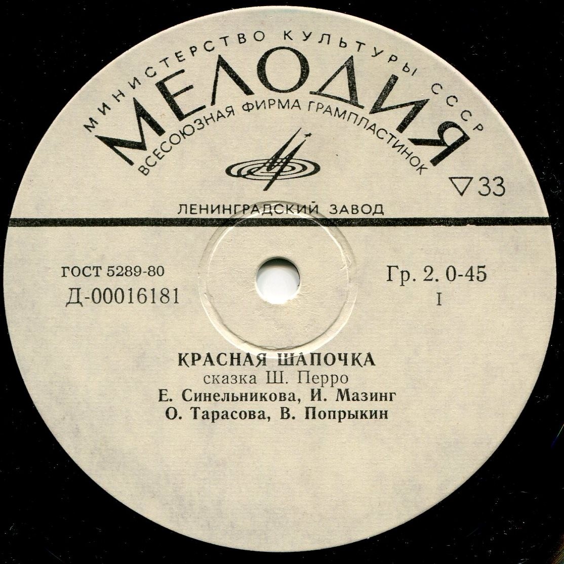 Ш. Перро «Красная Шапочка» / Э. Блайтон «Знаменитый утёнок Тим»