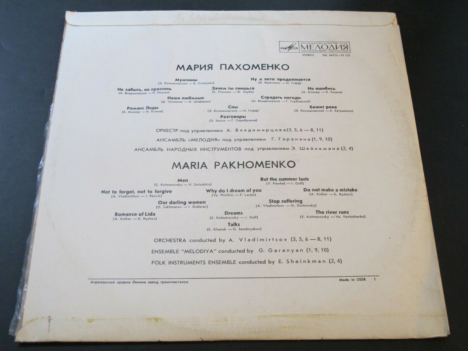 Мария Пахоменко