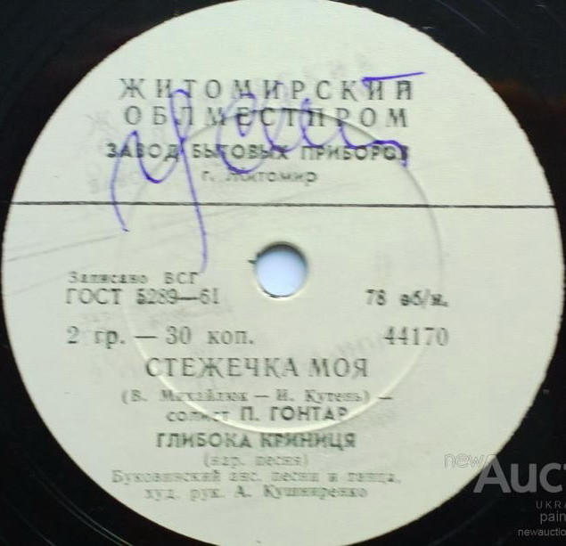 Буковинский анс. песни и танца п/у А. Кушниренко