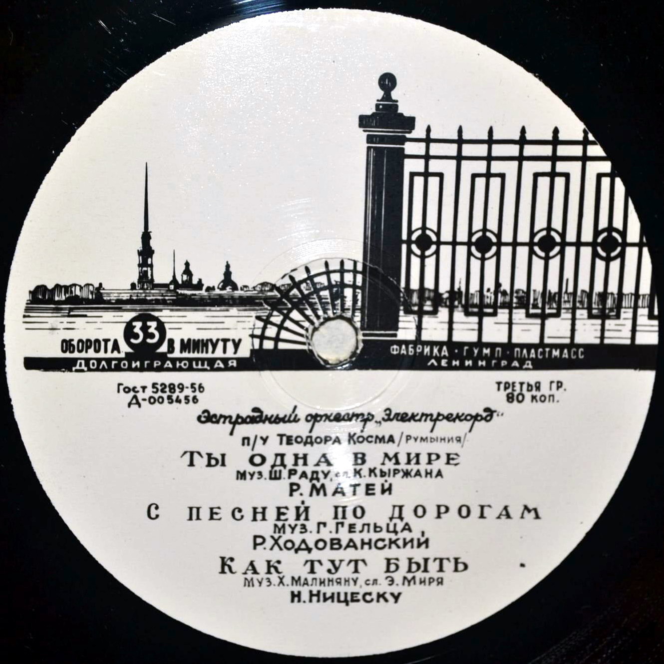 Эстрадный оркестр "Электрекорд" п/у Теодора Косма (Румыния)