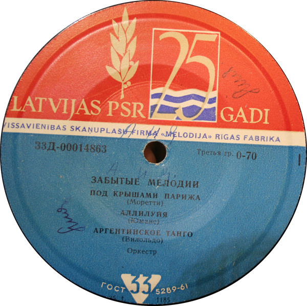 Забытые мелодии