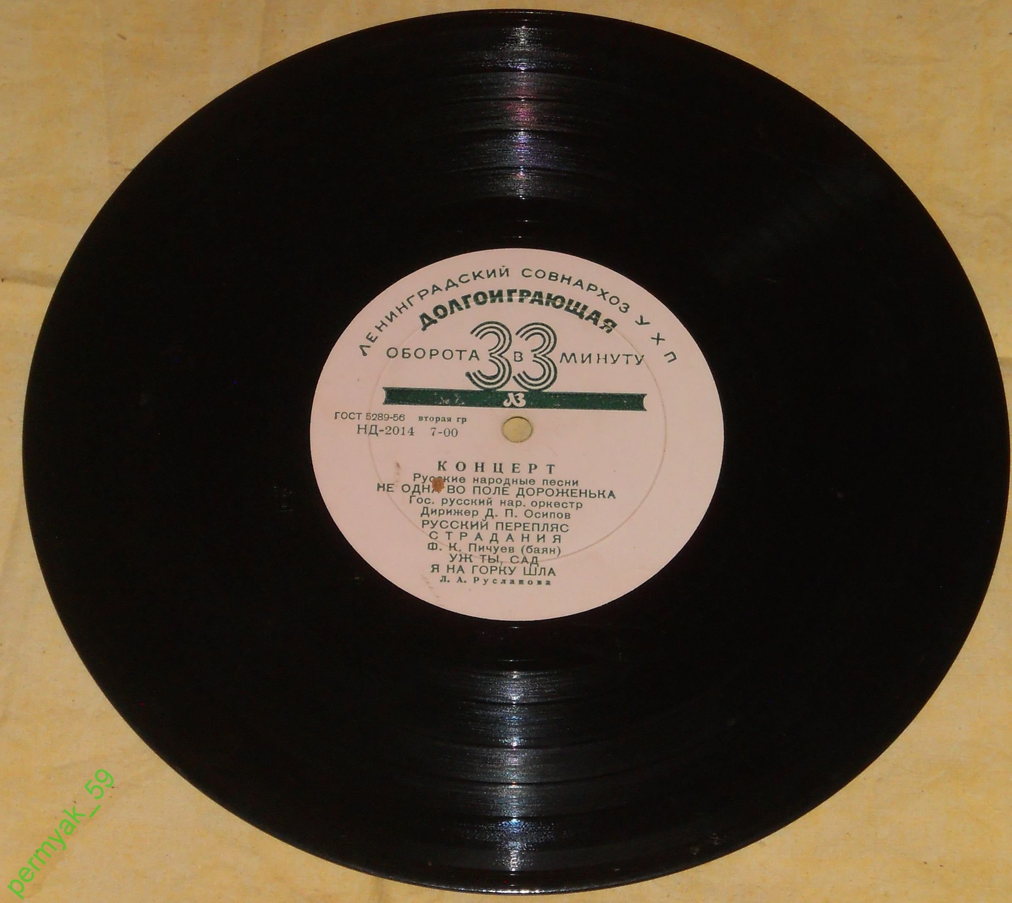 Концерт. Русские народные песни