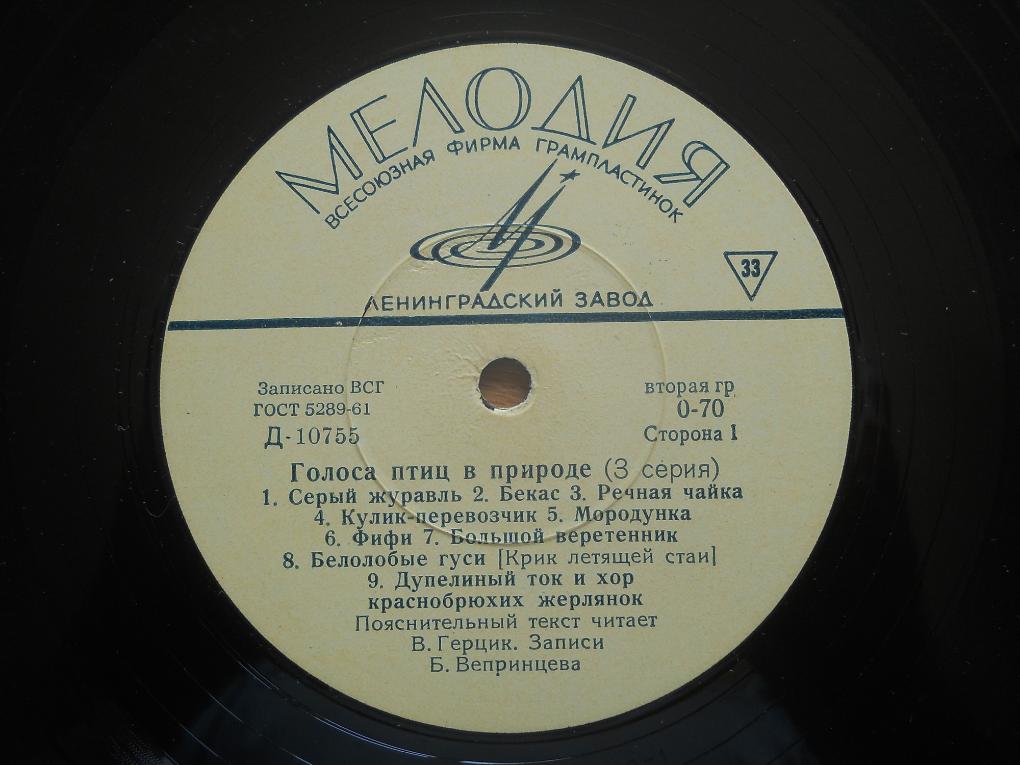 ГОЛОСА ПТИЦ В ПРИРОДЕ (3 серия)