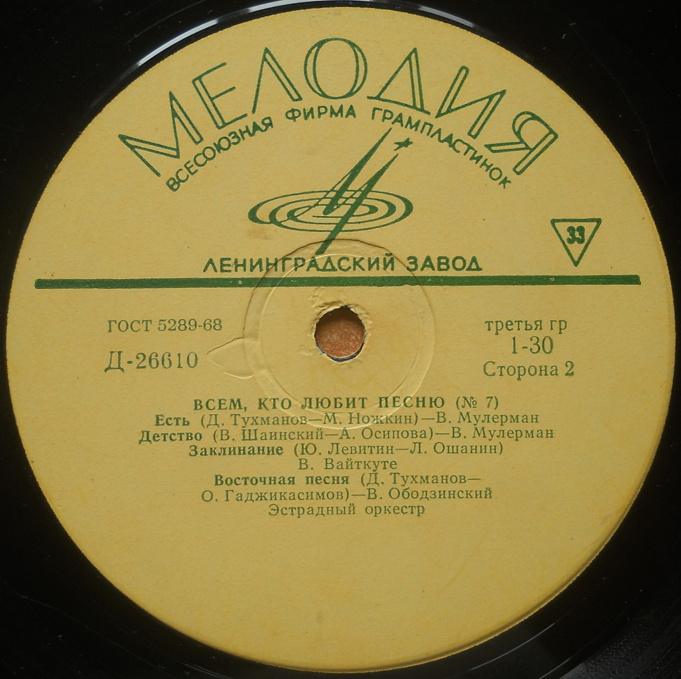 Всем, кто любит песню (№ 7)