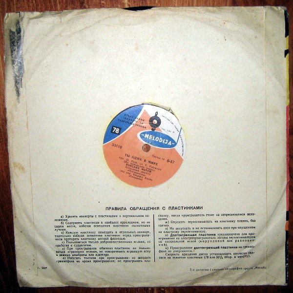 Роксана Матей — Ты одна в мире // Родион Ходованский — С песней по дорогам