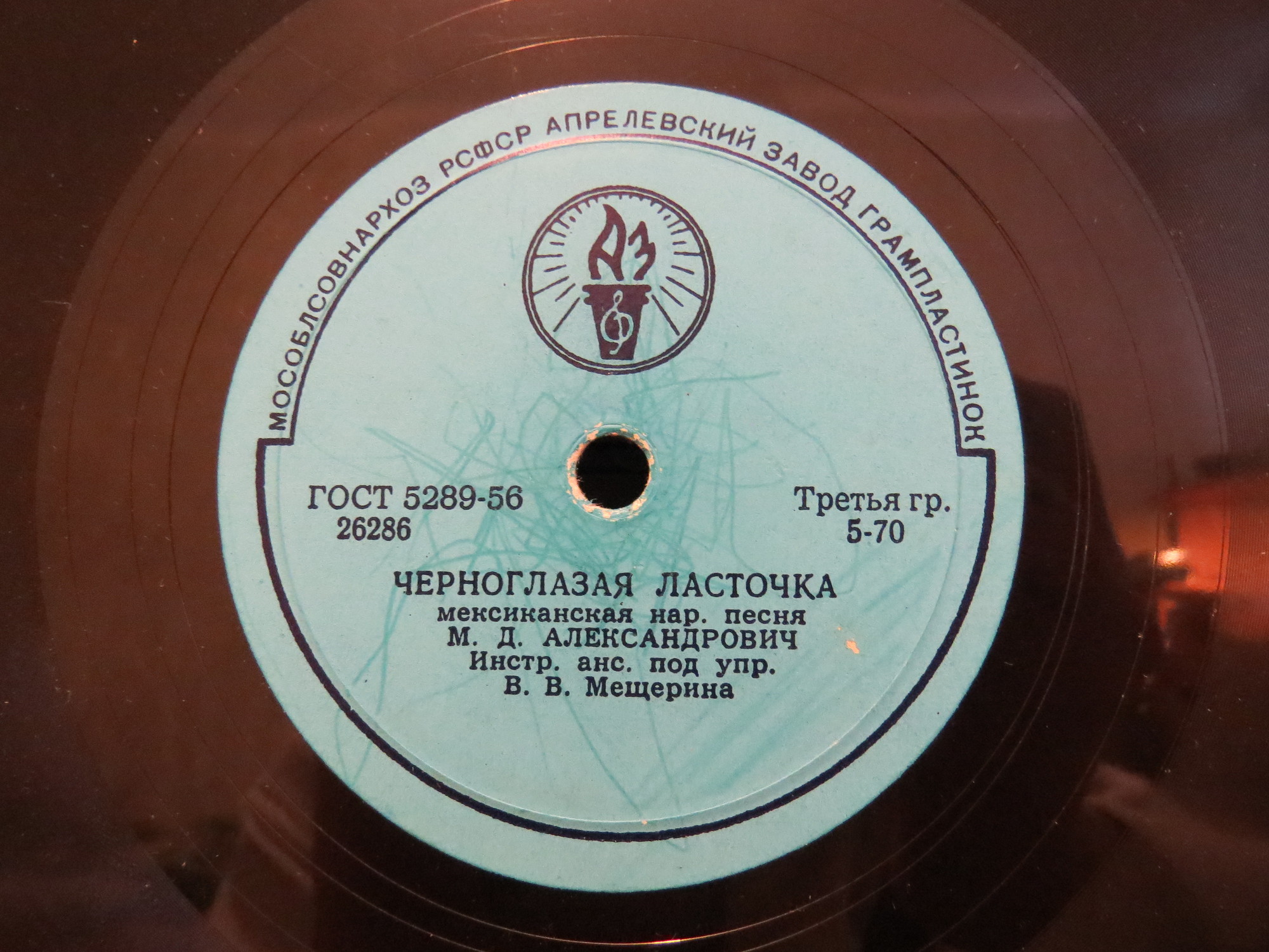 М. Александрович — Черноглазая ласточка / Чико-чико