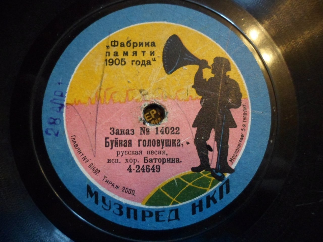 Хор Баторина - Буйная головушка