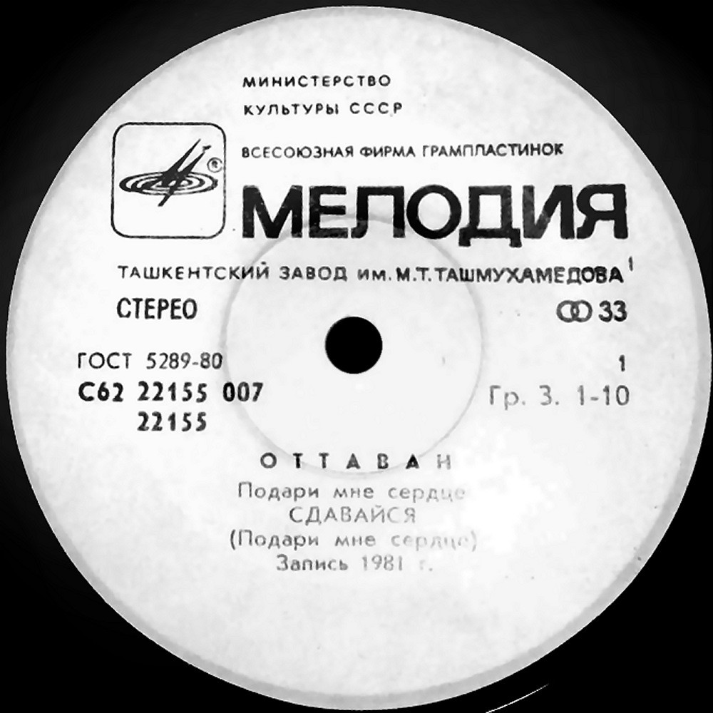 АНСАМБЛЬ "ОТТАВАН" (Ottawan) "Подари мне сердце"- на английском языке