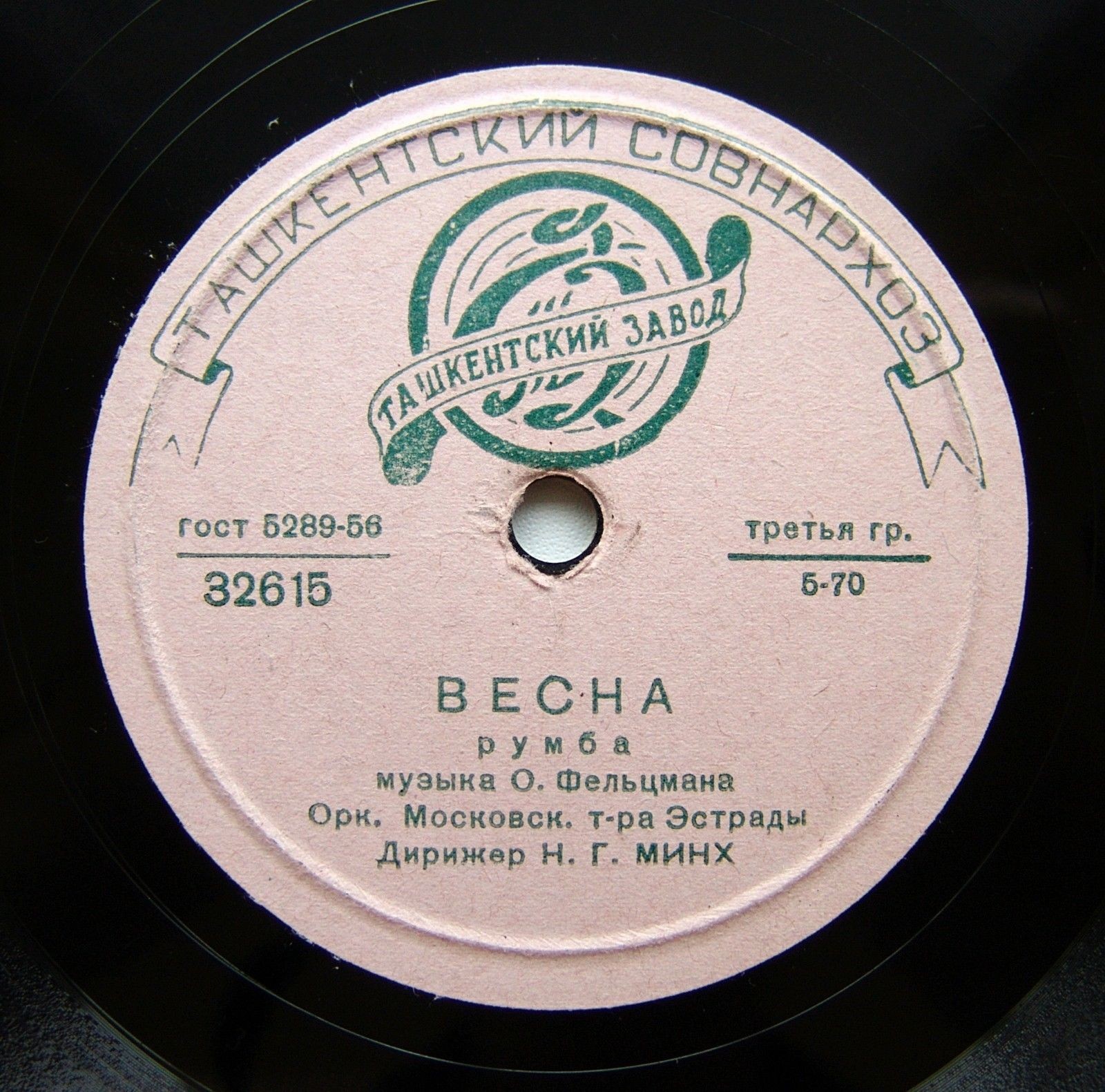 Оркестр Московского театра Эстрады, дирижер Н. Минх