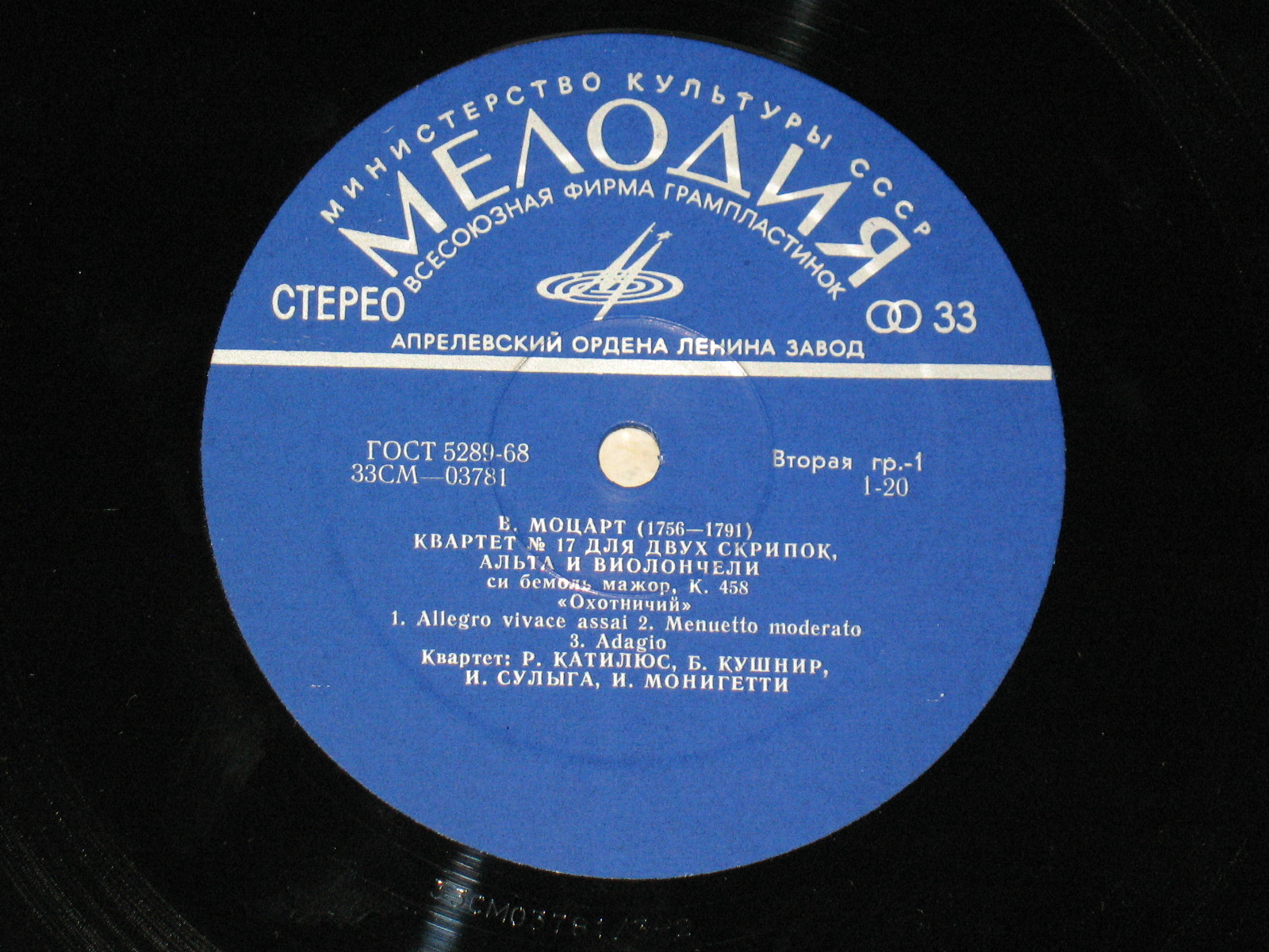 В. МОЦАРТ, И. СТРАВИНСКИЙ