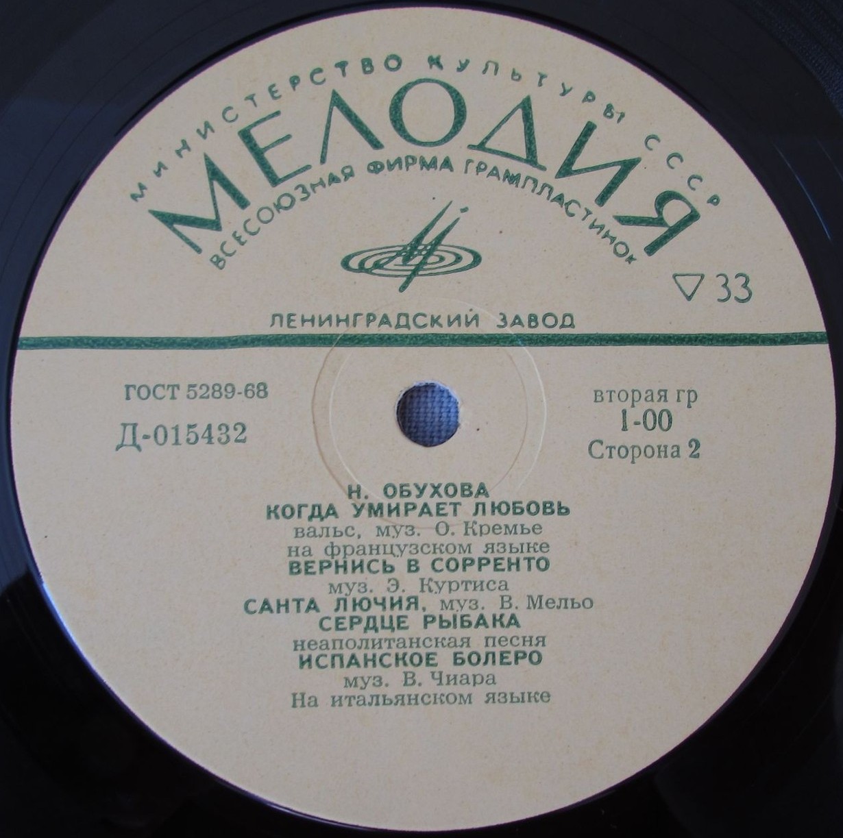 Надежда ОБУХОВА (меццо-сопрано)