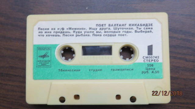 Поёт Вахтанг Кикабидзе