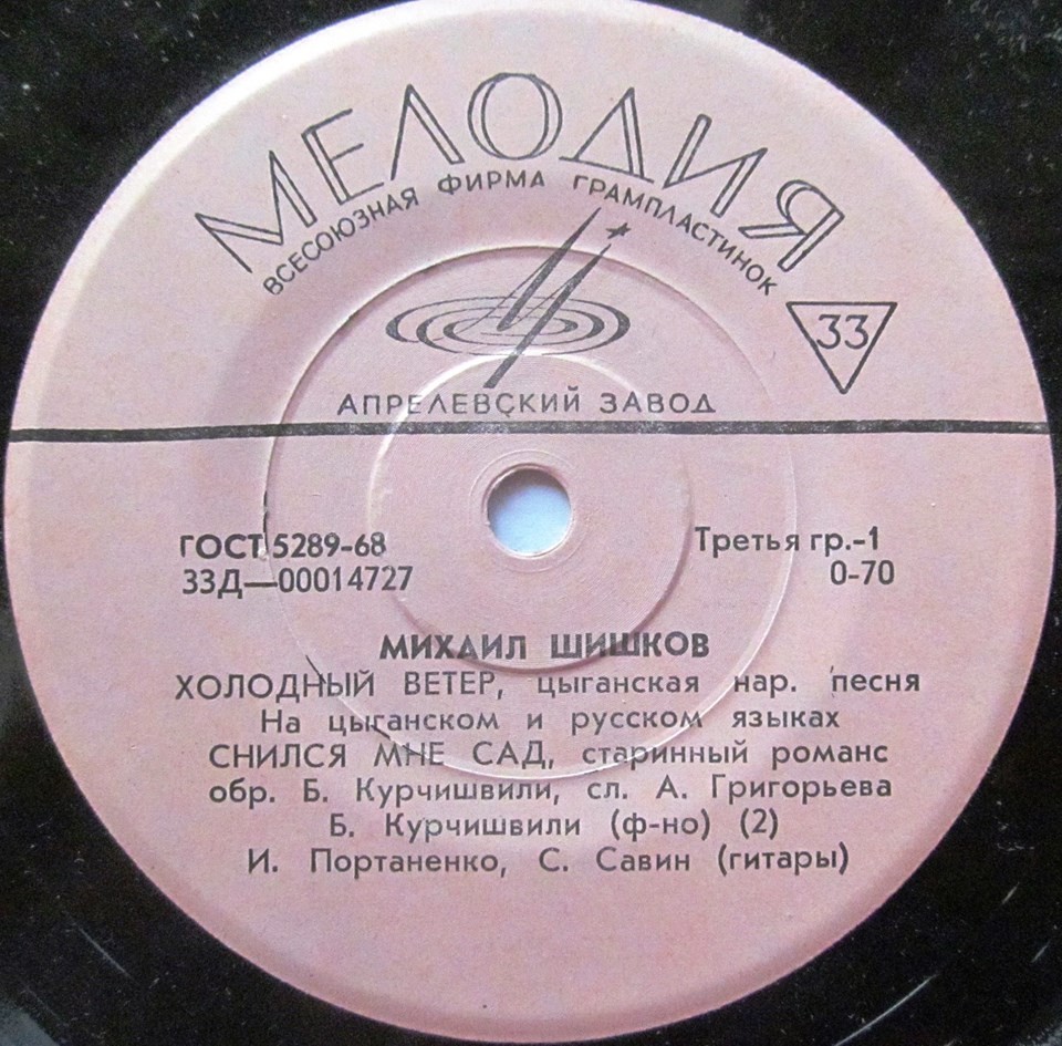 Михаил Шишков. Цыганские песни