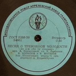 В. Копылов и В. Матусов - Песня о тревожной молодости / Огни дорожные горят