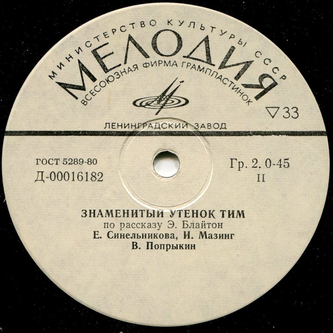 Ш. Перро «Красная Шапочка» / Э. Блайтон «Знаменитый утёнок Тим»