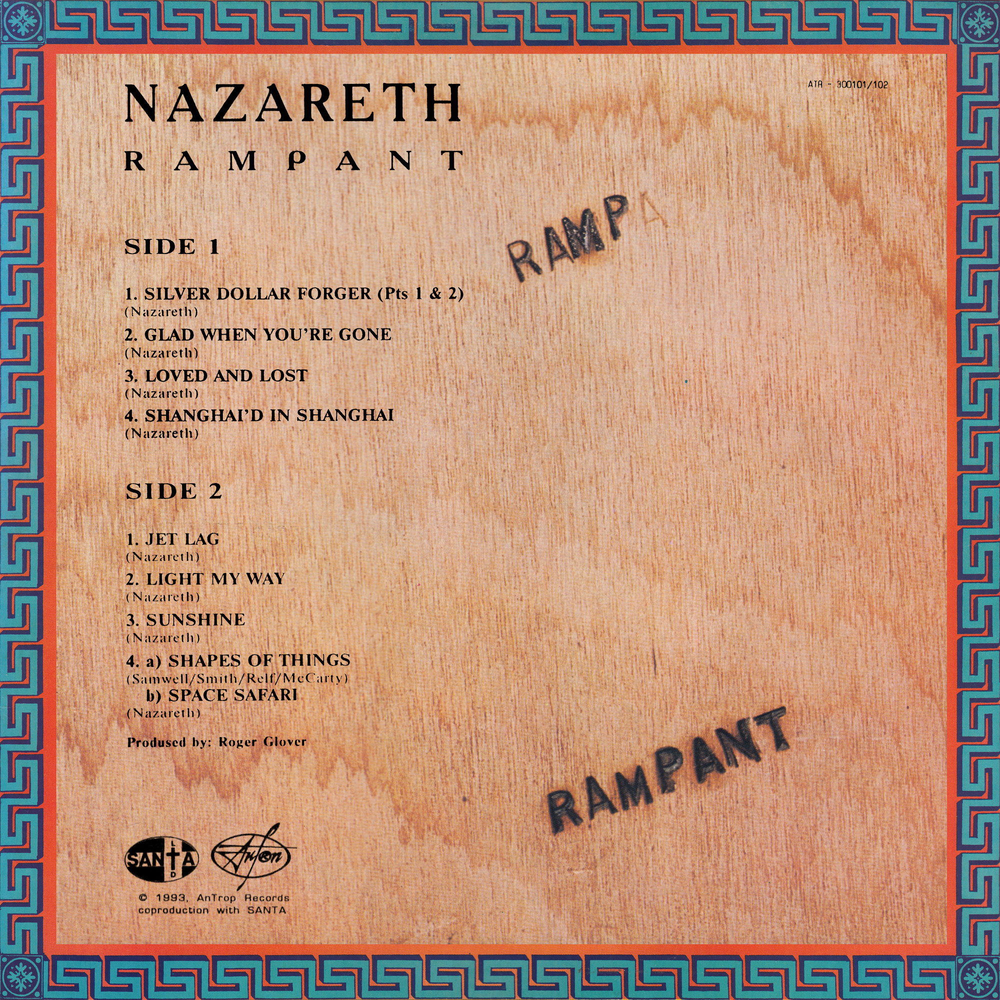 NAZARETH. Rampant