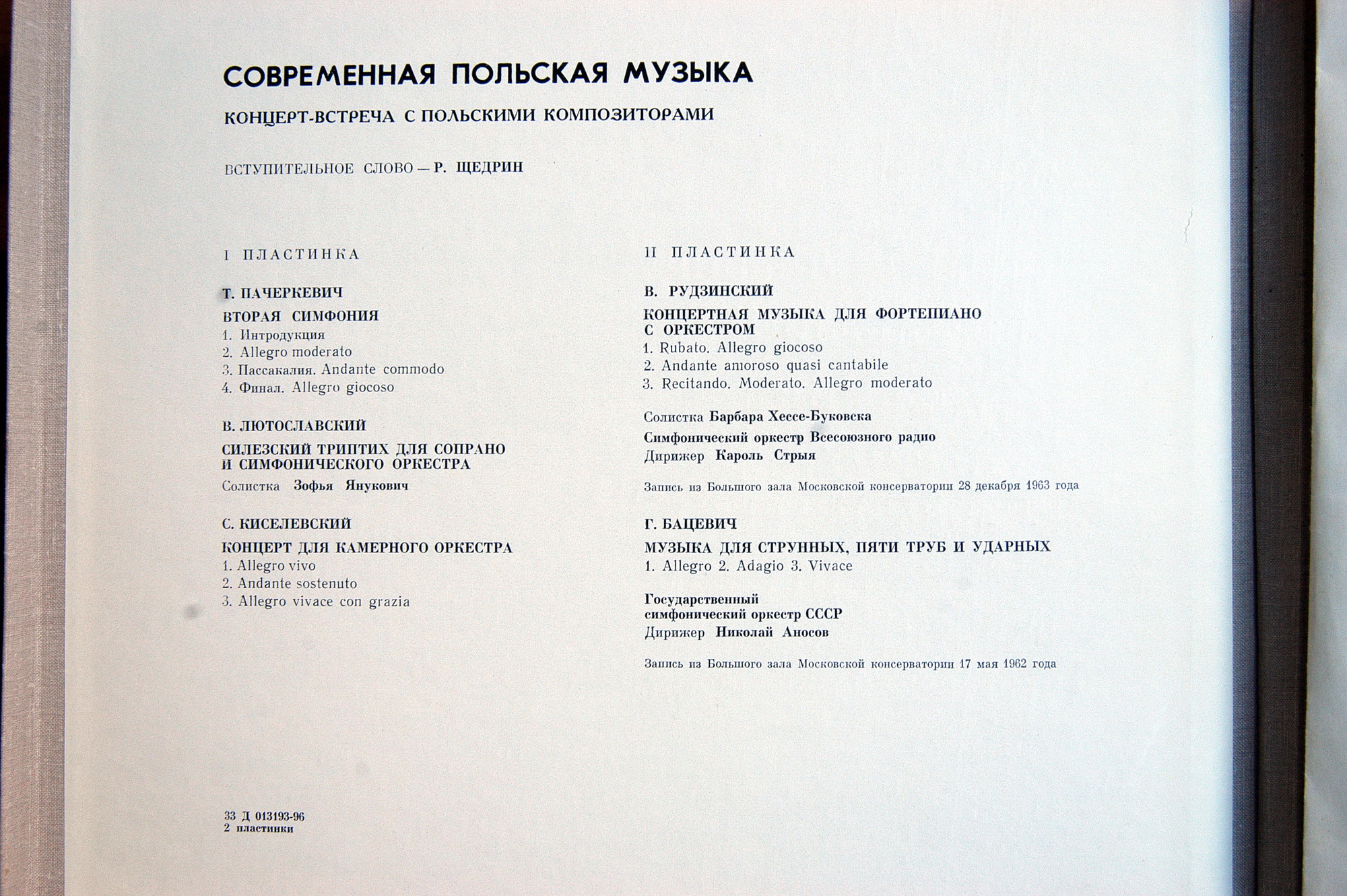 Современная польская музыка