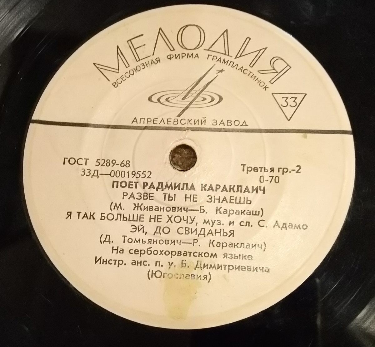 Радмила Караклаич (Югославия)