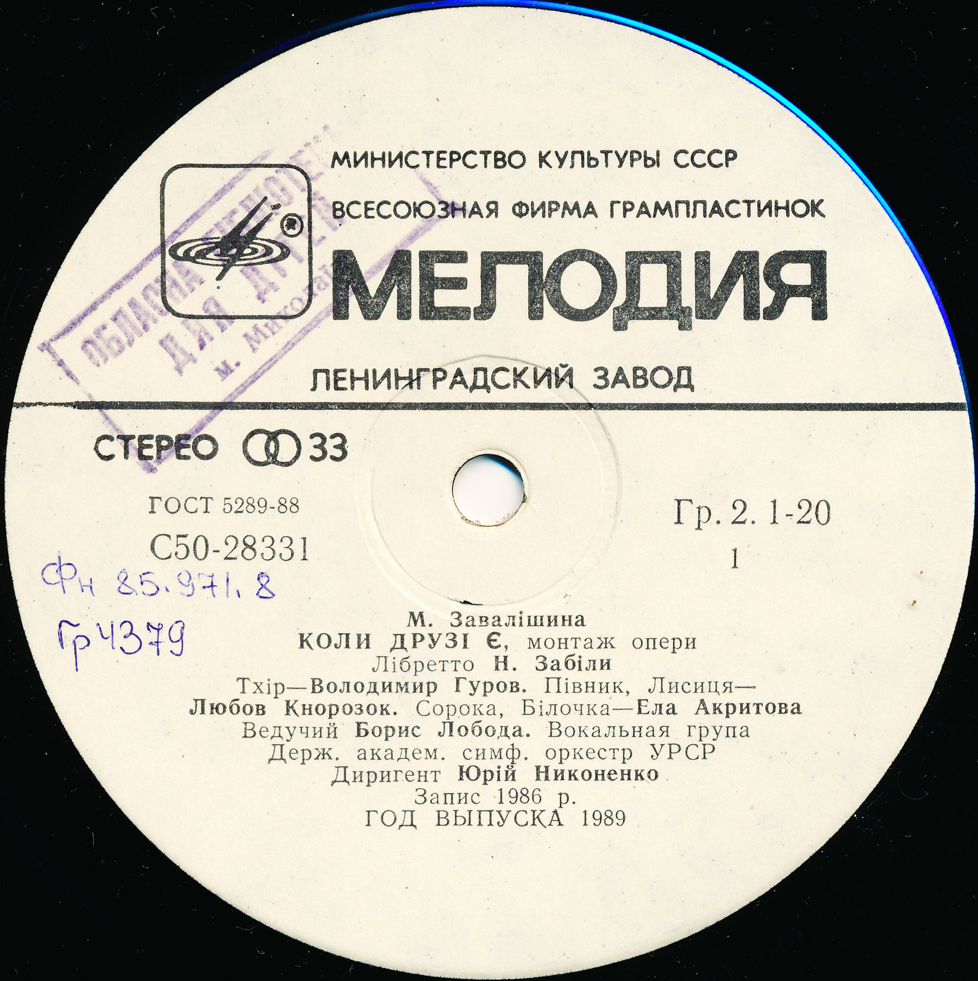 М. Завалишина (1903). «Когда есть друзья»