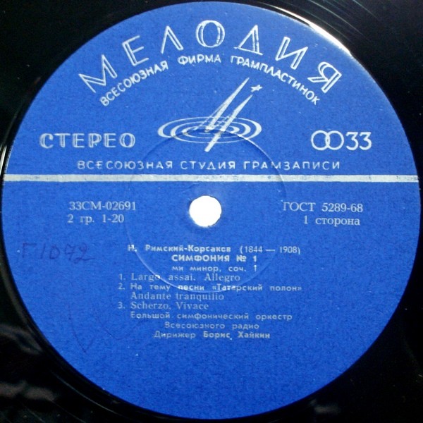 Н.РИМСКИЙ-КОРСАКОВ.