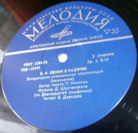 В. И. ЛЕНИН В РАЗЛИВЕ