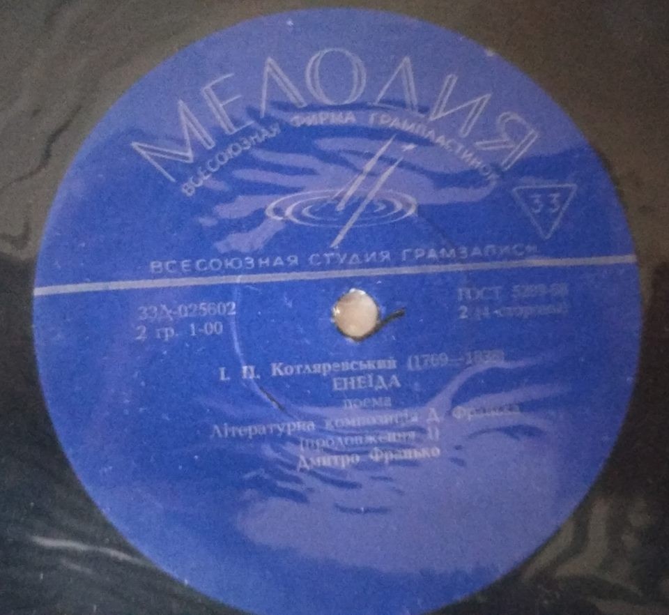 Иван КОТЛЯРЕВСКИЙ. "Енеїда", поэма (на украинском языке)