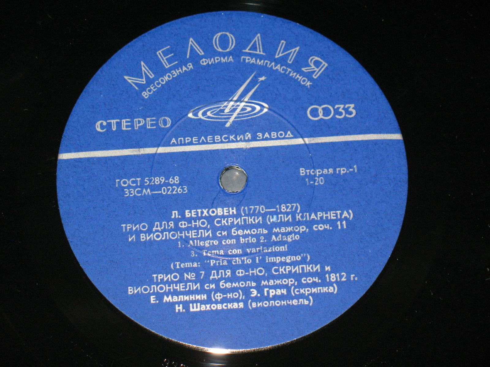 Л. БЕТХОВЕН, Г. СВИРИДОВ