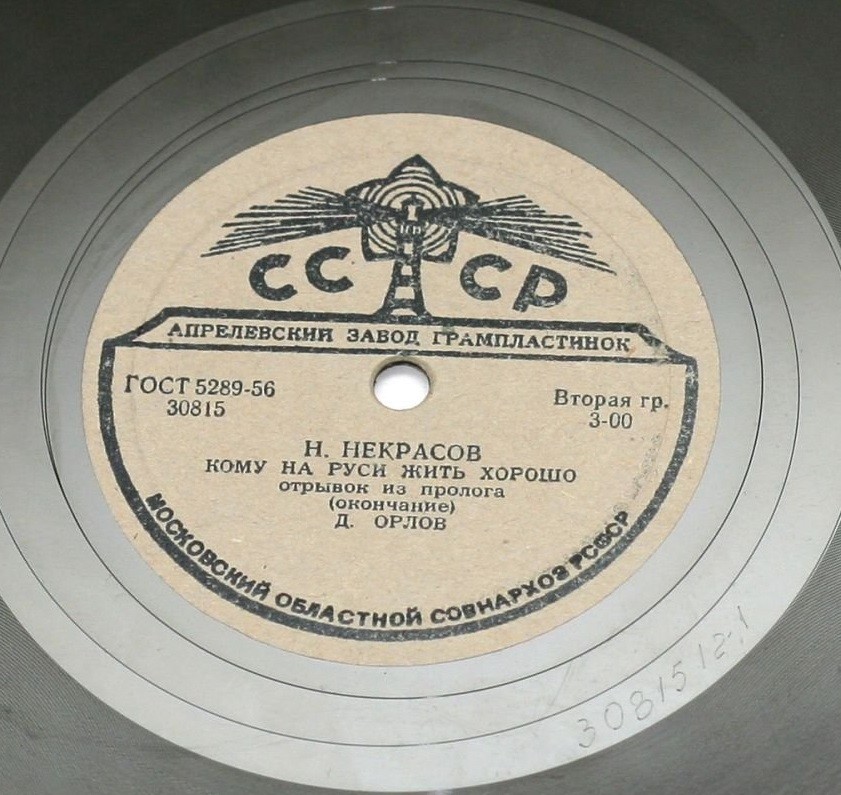 Н. НЕКРАСОВ. "Кому на Руси жить хорошо", отрывок из пролога. Читает Д. ОРЛОВ