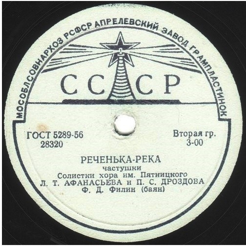 Реченька-река / Сормовские частушки