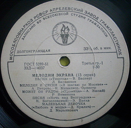 Мелодии экрана (13 серия)