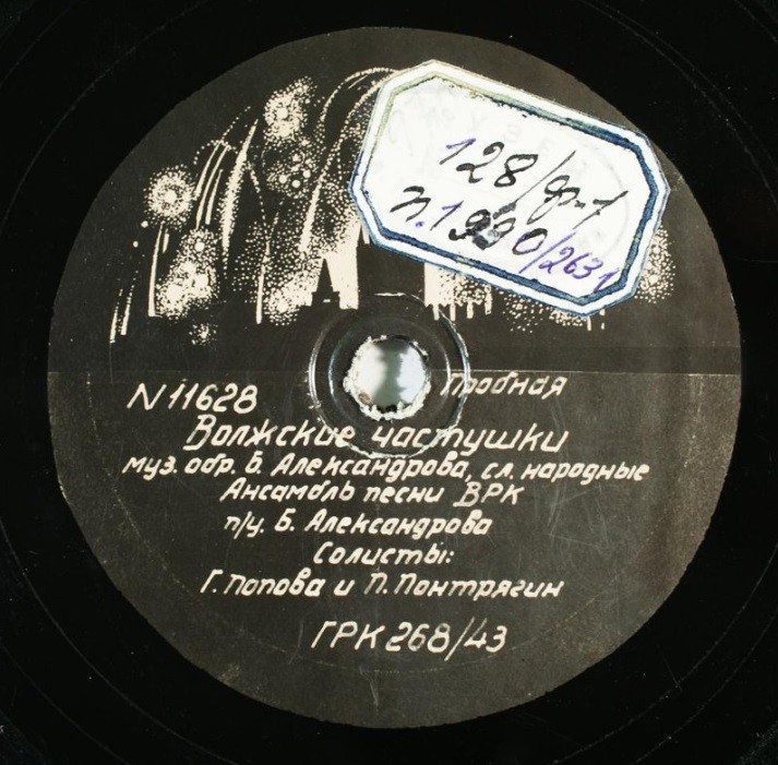 Ансамбль песни ВРК п/у Б. Александрова