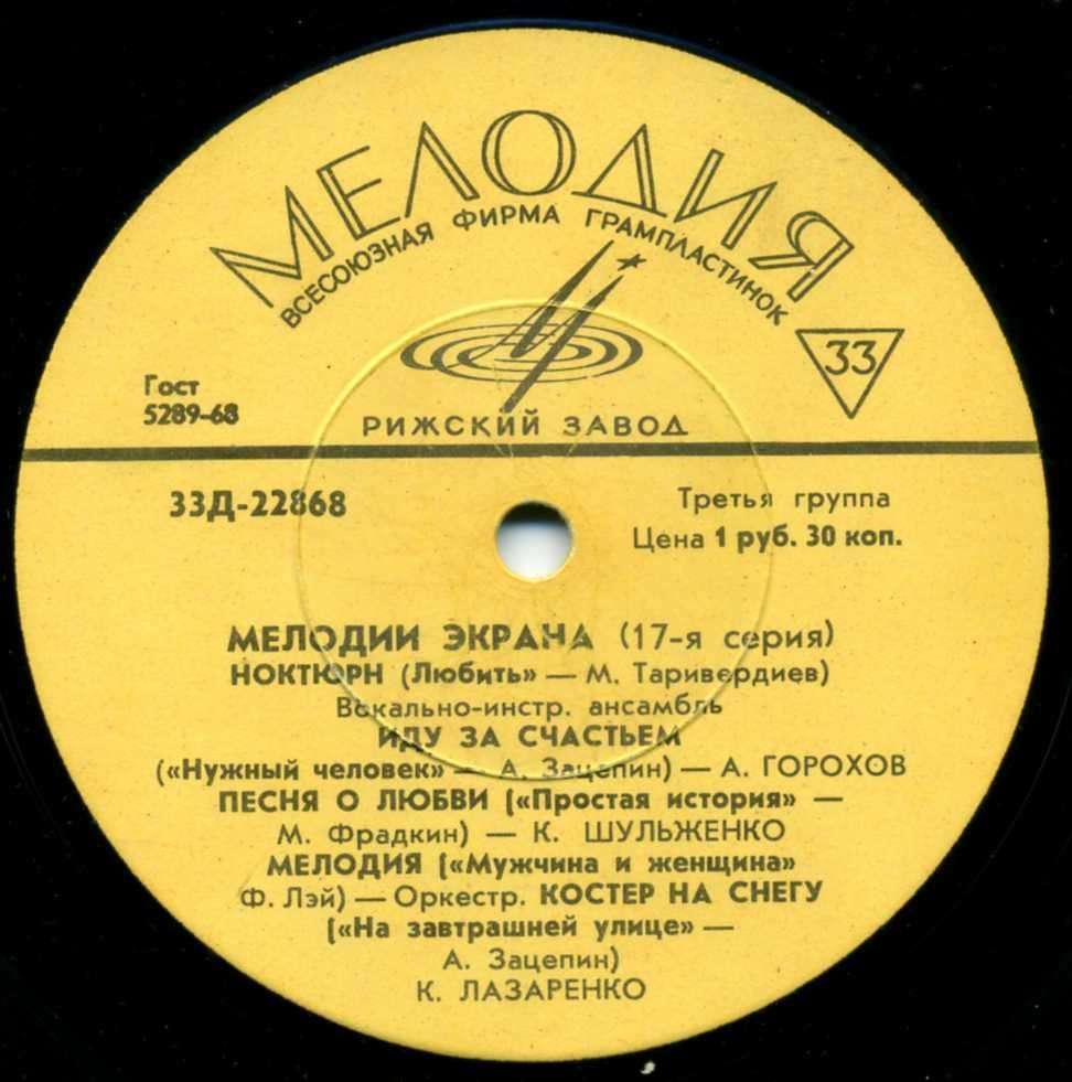 Мелодии экрана (17 серия)